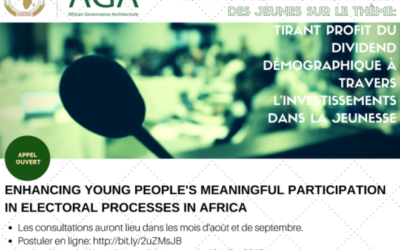 2017 #DGTrends Consultations régionales des jeunes en Afrique