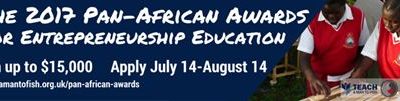 The Saville Foundation Pan-African Awards for Entrepreneurship in Education