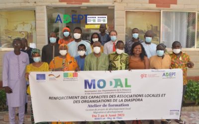 « Mobilisation des Organisations de la Diaspora et des Associations locales pour le Développement » – Partenariats entre diaspora et société civile de Côte d’Ivoire, Mali, Maroc et Sénégal pour le développement local